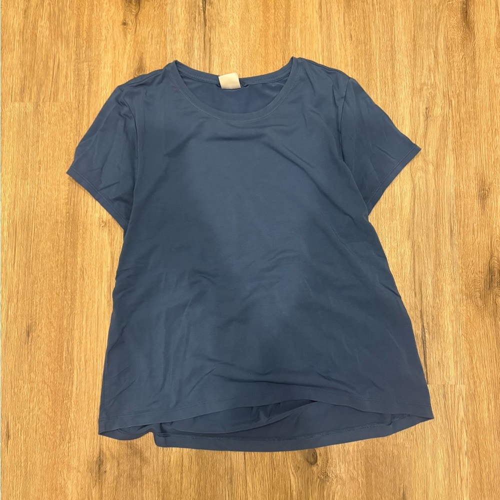 Blue Athleta Short Sleeve
